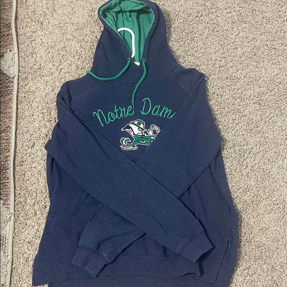 Notre Dame Navy Blue Hoodie